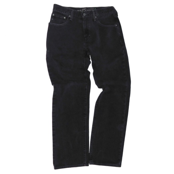 Old Navy Other - ⭐️ Old Navy 30x32 Black Jeans Straight Fit
